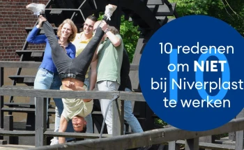 10 redenen om niet bij niverplast te werken